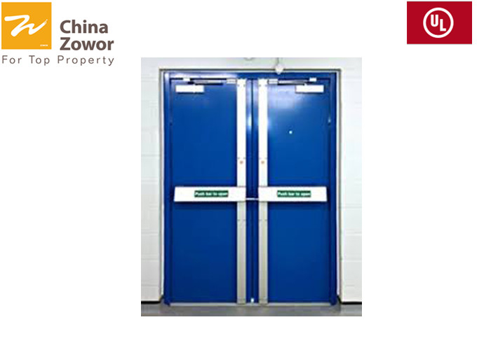 Blue Self Closing Fire Access Doors For Industrial Buildings/ 45 mm Thick/1mm Gal. Steel Sheet