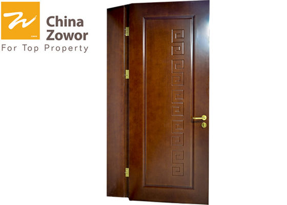 Painting Finish Fire Resistant Wooden Door