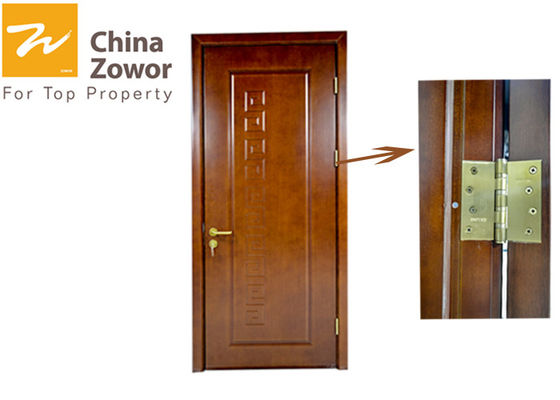 Painting Finish Fire Resistant Wooden Door